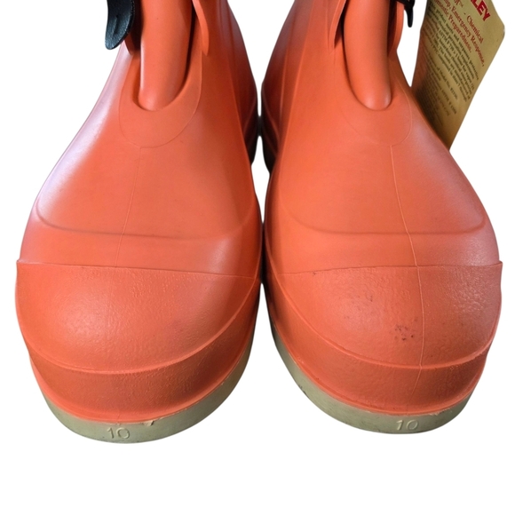 Tingley HazProof Chemical Resistant Safety Boots Orange Men\'s Size 10 Steel Toe main image 8